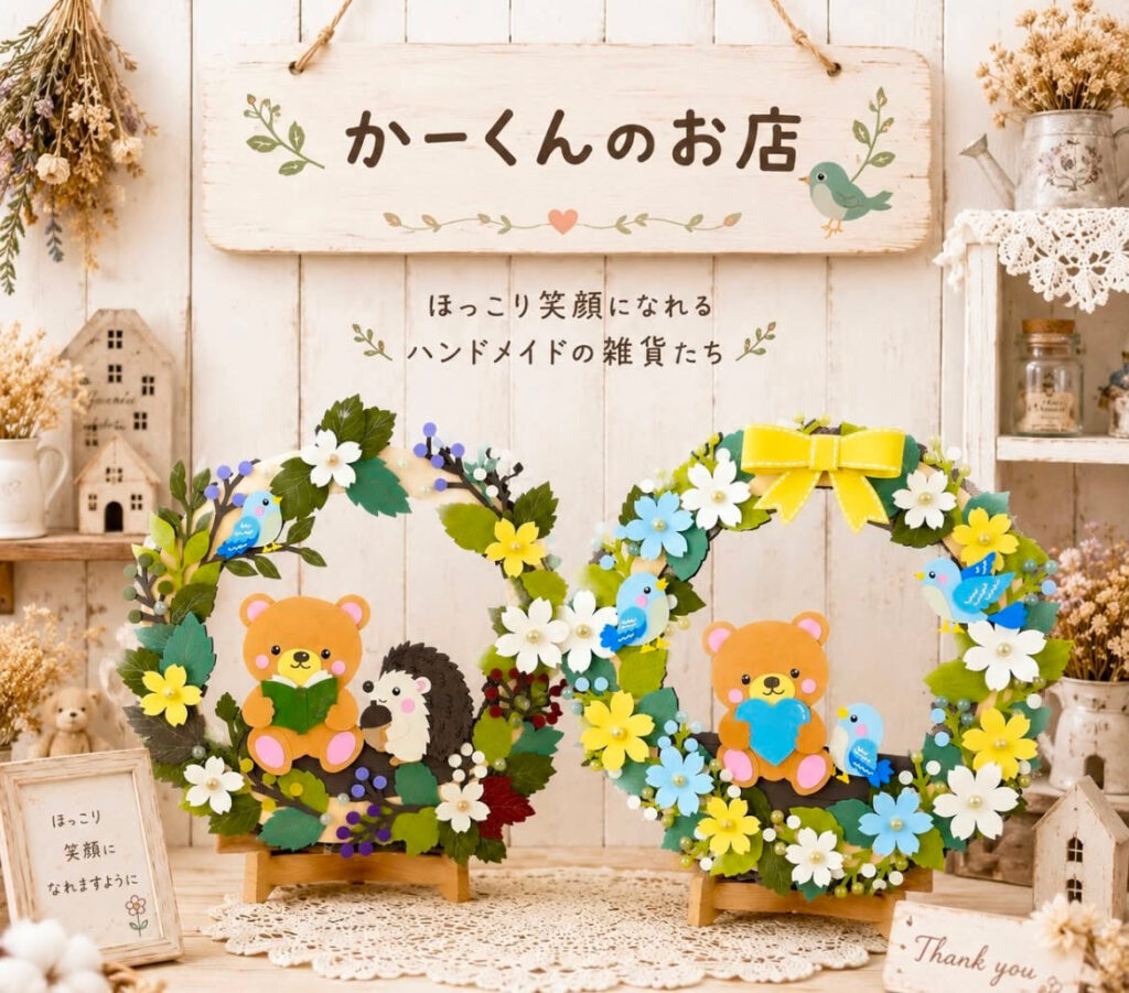「誰かを笑顔にしたい」を、今度は紙雑貨で。元保育士がつくる「かーくんのお店」